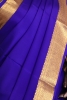 Traditional Mysore Crepe Silk Saree